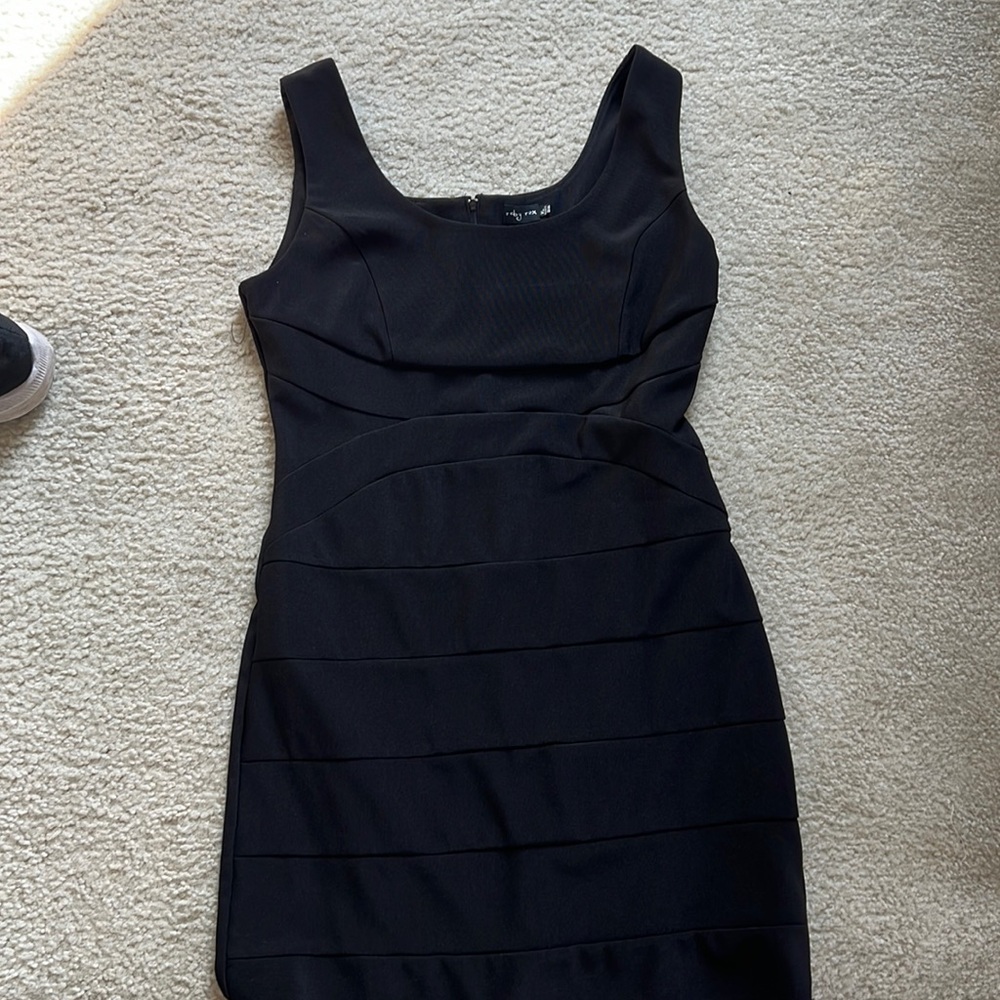 Fitted mini dress